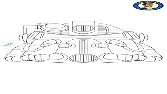 Tutorial de desenho do capacete T-51 Power Armor