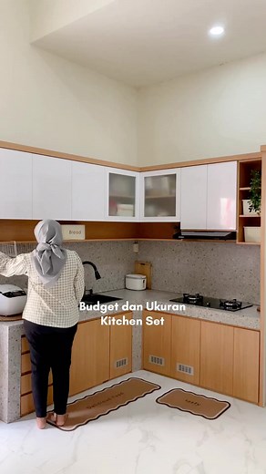 Budget Bikin Kitchen Set Aesthetic - Ide Dapur Minimalis 2024