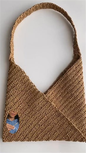 361K views · 3.3K reactions | Easy Crochet Rectangle Bag Free Pattern...