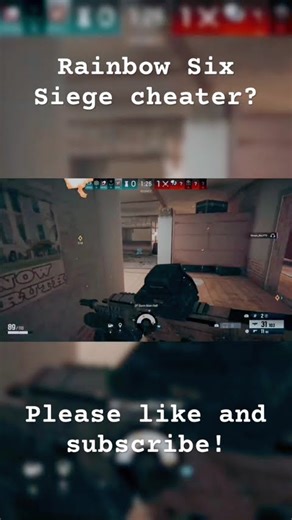 Cheating on Rainbow Six Siege? #rainbow #like #subscribe #support #music #gaming #cheating #gamer