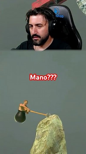 Meti a speedrun de getting over it #shorts #games