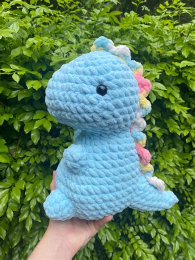 Crochet Plushie | T-rex (large) - Etsy