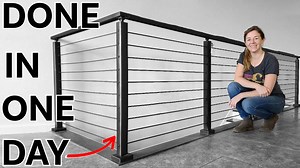 Easy Cable Stair Railing The Best DIY System