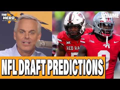 NFL Draft Predictions: Jets, Giants, Cowboys, Rams, Chiefs | Colin Cowherd: THE HERD