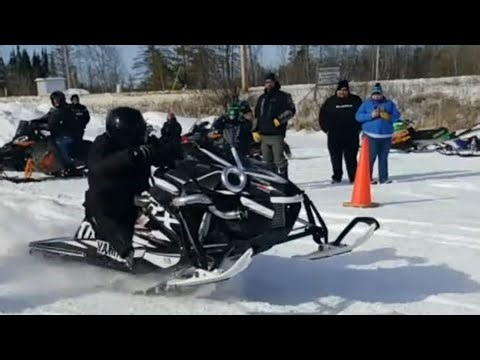 Snowmobile Radar Runs!! #automobile #snowmobile #snow #racing #modified #fun #maine #usa #shorts