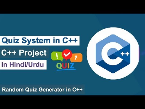 Quiz System in C++ | C++ Project Quiz Management System | Quiz Project using C++ in Hindi