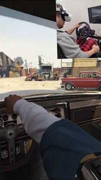 #GTA5 #VR #simracing #cockpit mod #directdrive #simagic