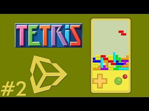 2 - Unity Game Development - Create A Tetris Game - Creating Menus - Unity Tetris Game Tutorial