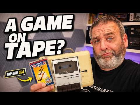 Before SD Cards, Games Loaded Like This