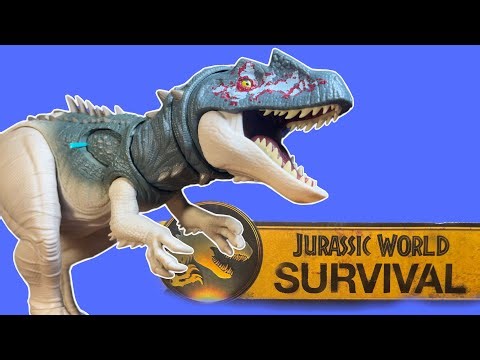 TORVOSAURUS!! JURASSIC WORLD Survival gigantic thrashers Dinosaur Toy Review #jurassicworld