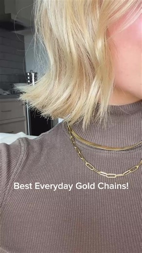 83K views · 115 reactions | ✨The Snake Chain & Chunky Love Chain✨ Two chains that elevate any look, from casual to dressy. High quality, tarnish proof, lightweight, and made to shine through showers, swims, and sweat — shop now!✨ | James Michelle Jewelry | Facebook