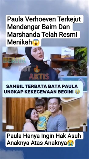 PAULA IS DISAPPOINTED OVER BAIM AND MARSHANDA'S WEDDING😱#paulaverhoeven #baimwong #marshanda #gos...