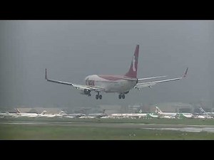 德威航空 T'way Air 737-8Q8(HL8095) TW-667 金浦(GMP)→松山(TSA) landing