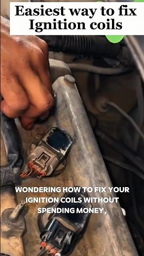 How to easily fix your ignition coils without going to be mechanics #viral #automobile #howto