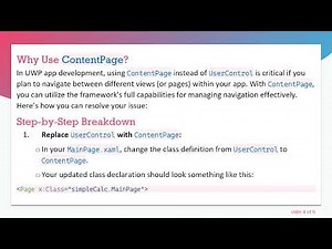Solving the System.NullReferenceException in Your Universal Windows App