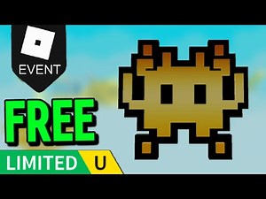 How To Get Golden 8-BIT Alien Friend in UGC Limited Codes (ROBLOX FREE LIMITED UGC ITEMS)