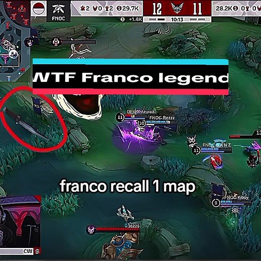 Efek Recall Franco Legend yang Menakjubkan di MLBB