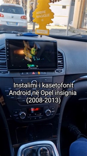 Installing car radio Android in Opel Insignia (2008-2013)