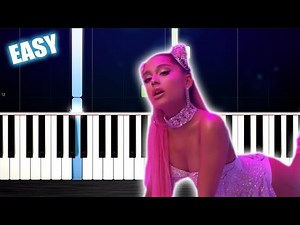 Ariana Grande - 7 rings - EASY Piano Tutorial by PlutaX