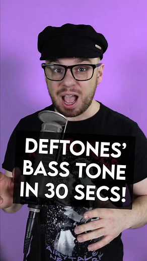 How to get Deftones' bass tone in 30 seconds! #bass #bassguitar | Danny Sapko