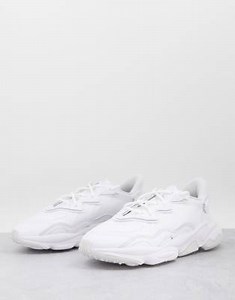adidas Originals Ozweego trainers in triple white | ASOS