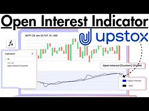How to use Open Interest Indicator in Upstox Trading Platform !!