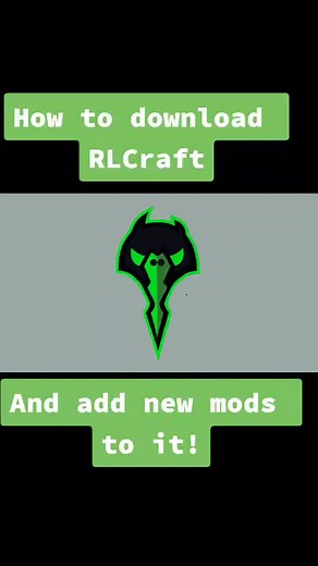 Here's a quick little guide on how to download RLCraft and add more mods to it! #HowTo #minecraft #rlcraft #guide #youtube #fyp #foryou