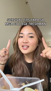 28K views · 1.5K reactions | Survival tips para sa mga college freshman | Gianna Abao | Facebook