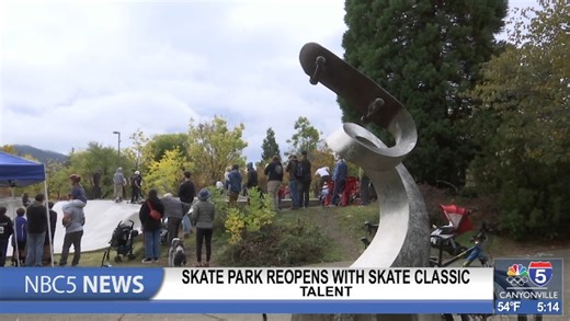 Talent Skate Park Reopens with Skate Classic - KOBI-TV NBC5 / KOTI-TV NBC2