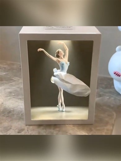 Watch Ballet-themed creative tissue box with lighting on Amazon Live