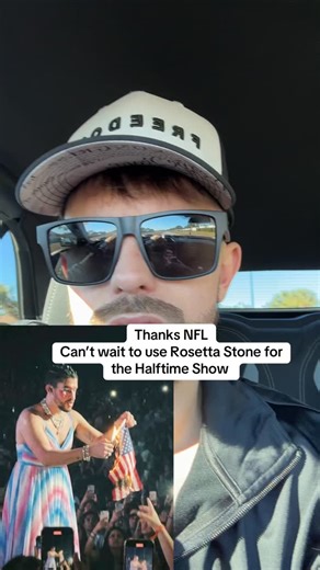 Chris Ripa on Instagram: "Thanks NFL! Can’t wait to use Rosetta Stone for the Halftime Show!"