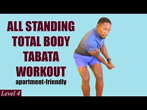 30-Minute ALL STANDING TOTAL BODY TABATA CARDIO Workout For Beginners