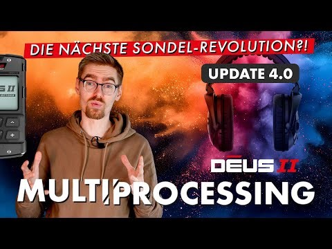 The next metal detecting revolution?! 4.0 Update for XP Deus 2 with MULTIPROCESSING technology!