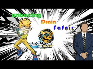 Unboxing Drain Fafnir 🙀💛 in BeyBlade Burst Evolution From BladeKing Beys in Fantasy Blader