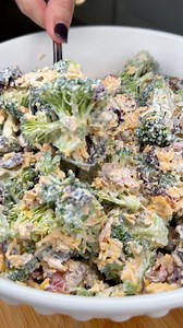 1.2M views · 9.2K reactions | Broccoli 復 Salad https://melissajorealrecipes.com/melissa-jos-broccoli-salad/ #broccolisalad | Melissajorealrecipes | Facebook