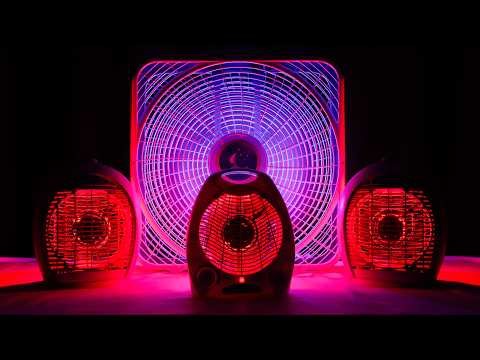 😴 3X Fan Heater Sounds and Box Fan Noise for Sleeping