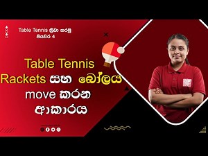 How to move table tennis racket & ball in the Project Let's Play Table Tennis || Video 5