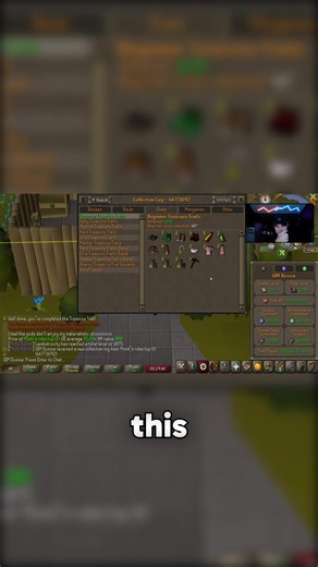 Beginner Clue Log IS FINALLY COMPLETE! 🥳 #OSRS #OldschoolRunescape #TwitchStreamer #TwitchClip #CollectionLogger #OSRSclips