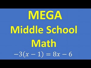 MEGA Test Middle School Math Practice