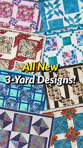 11K views · 236 reactions | Big blocks, bold designs, and easy sewing—Big Block 3-Yard Quilts is here! Grab your copy now and start making quilts that wow. ✂️✨ Available now — get it today! FabricCafe.com | Fabric Cafe | Facebook