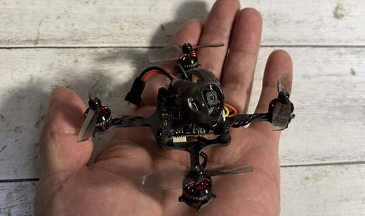 【100g未満】URUAV UZ80 FPVドローン レビュー【簡単自作ドローンキット】