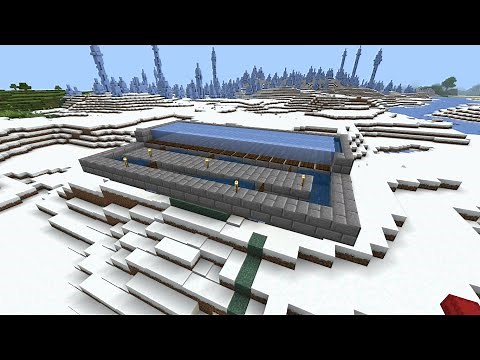 Easiest Ice Farm for Minecraft Bedrock 1.21