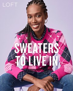 15 reactions | Cozy, cute, colorful, endlessly versatile…there’s no such thing as too many sweaters. | LOFT | Facebook