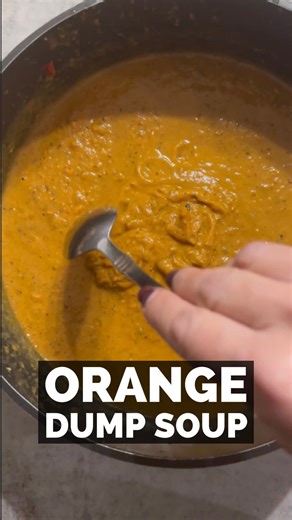 ORANGE DUMP SOUP - the easiest soup that you will ever make. Legit. It takes me longer to write up the recipe then to actually put this soup together - that’s how easy it is. RECIPE: Oil 4 peppers (red and orange) quartered 2 red onions, halved 3-4 shallots 2 heads garlic 2 bags @kosher_taste frozen sweet potatoes or butternut squash (use a combo - 2 bags total - for those who are gonna ask it’s about 2 pounds diced) , defrosted Salt & pepper 2 boxes (5 cups) vegetable broth - can mix water and 