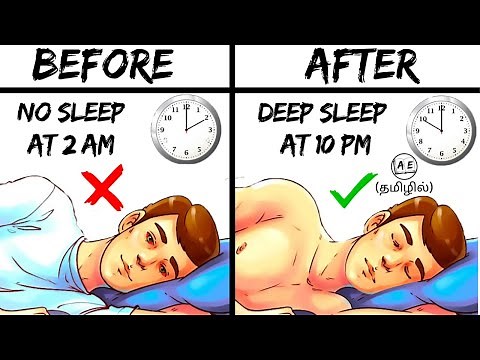 how to sleep better and faster in tamil | fast sleeping methods| 2 mins| direction almost everything