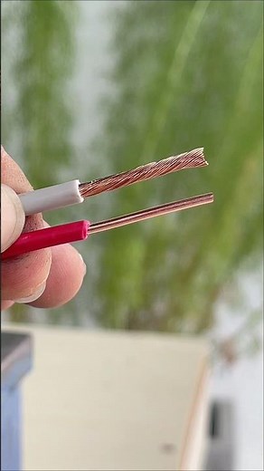 How to connect solid and stranded electrical wires #electrician #tips #tricks