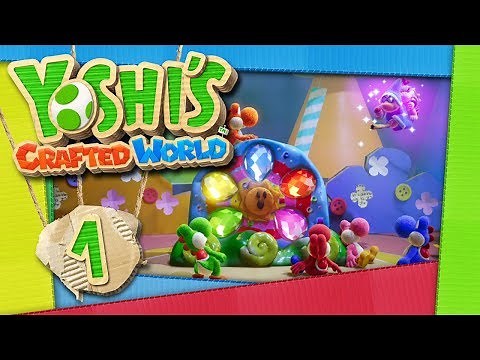 YOSHI'S CRAFTED WORLD 📦 #1: Dispute over the shining dream sun of Yoshi Island