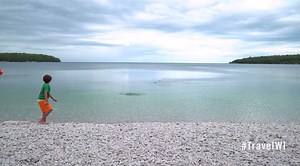 214K views | A geological marvel, this smooth limestone beach is as gorgeous as it is enchanting. Take a trip up to Washington Island to discover the wonders of Schoolhouse Beach and beyond. | Travel Wisconsin | Facebook