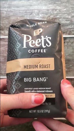In Hand Review of Peet's Coffee, Medium Roast Whole Bean Coffee