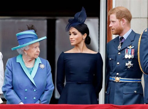'Exhausted' Queen's poignant six-word reply to Harry and Meghan when they quit